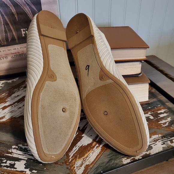 Danskin Hope knit Slip-on Ballet Flats Vegan Memory Foam Comfort Shoes US W10 - Picture 3 of 9